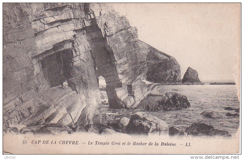 CPA Cap De La Chèvre - Le Temple Grec Et Le Rocher De La Baleine - 1929 (2590) - Crozon