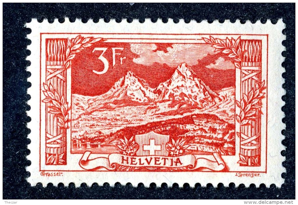 1948 Switzerland  Michel #142  M*  Scott #182   ~Offers Always Welcome!~ - Unused Stamps