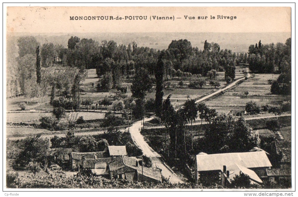 86 - MONCONTOUR-DE-POITOU . VUE SUR LE RIVAGE - Réf. N°1068 - - Other & Unclassified