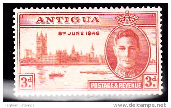 Antigua, 1946, SG 110 - 111, Mint Hinged - 1858-1960 Crown Colony