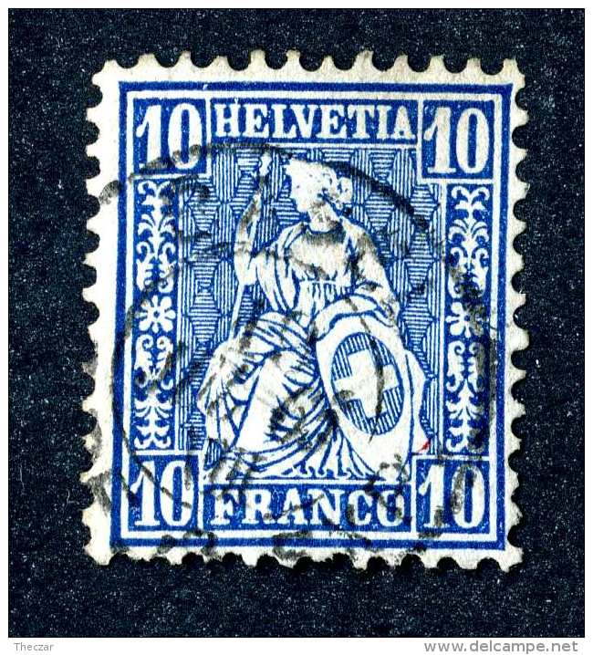 2020 Switzerland  Michel #23  Used  Scott #44  ~Offers Always Welcome!~ - Used Stamps