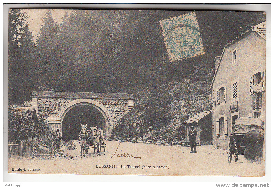 BUSSANG 88 - LeTunnel ( Côté Alsacien )  CPA - Vosges - Bussang