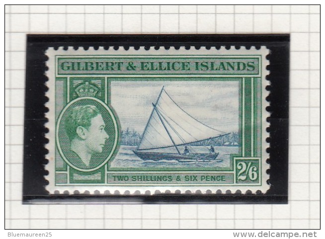 King George VI - 1939 - Gilbert & Ellice Islands (...-1979)