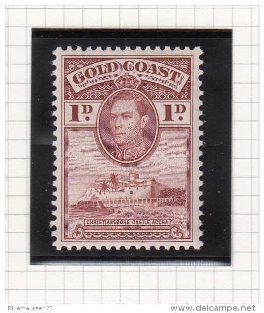 King George VI - 1938 - Gold Coast (...-1957)