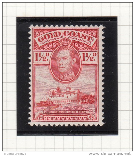 King George VI - 1938 - Gold Coast (...-1957)
