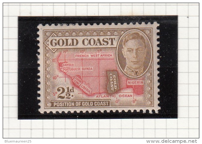 King George VI - 1948 - Gold Coast (...-1957)