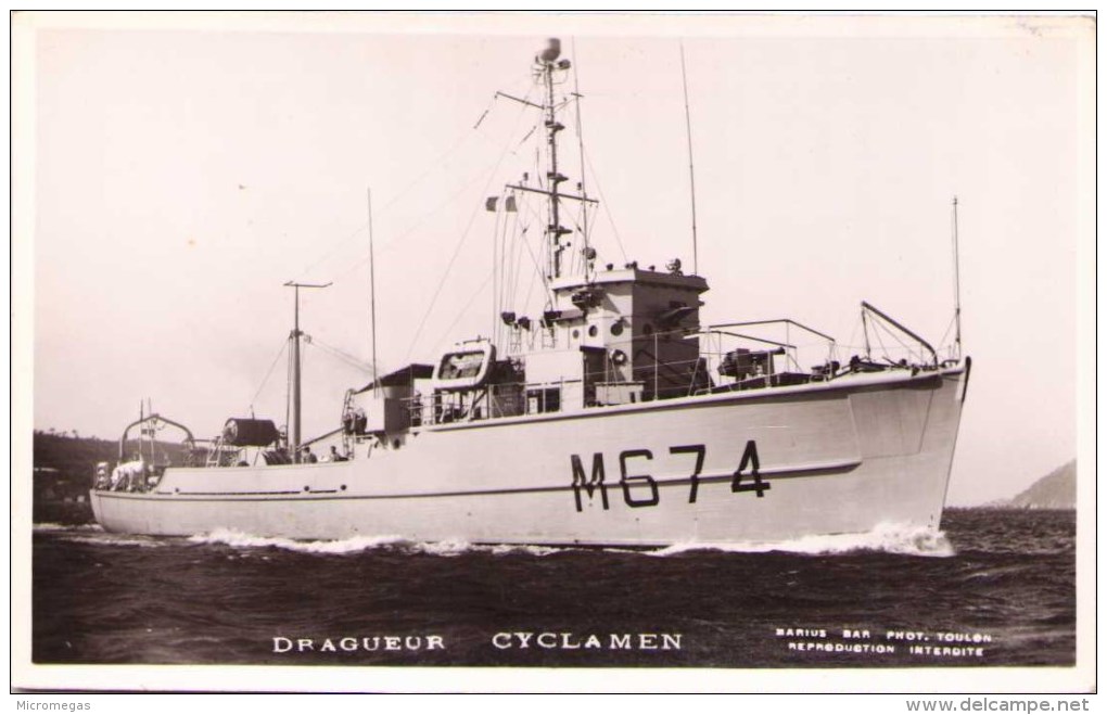 Dragueur "Cyclamen" - Warships