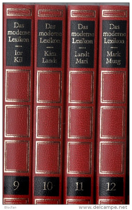 Lexika Band 9-12 I Bis Mu 1970 Antiquarisch 32€ Bertelsmann Moderne Lexikon In 20 Bände Wissen Der Welt In Bild Und Text - Lexika