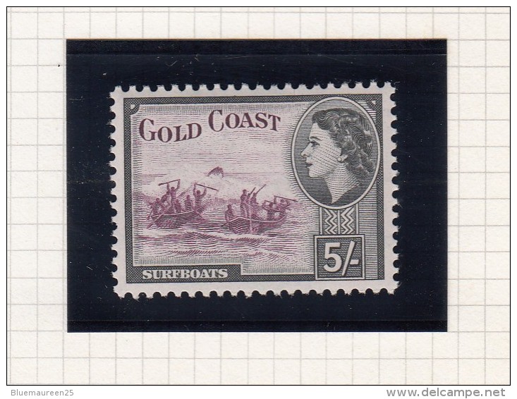 Queen Elizabeth II - 1952 - Costa De Oro (...-1957)