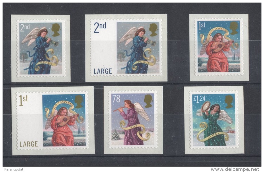 Great Britain - 2007 Christmas (II) Self-adhesive MNH__(TH-5808) - Unused Stamps