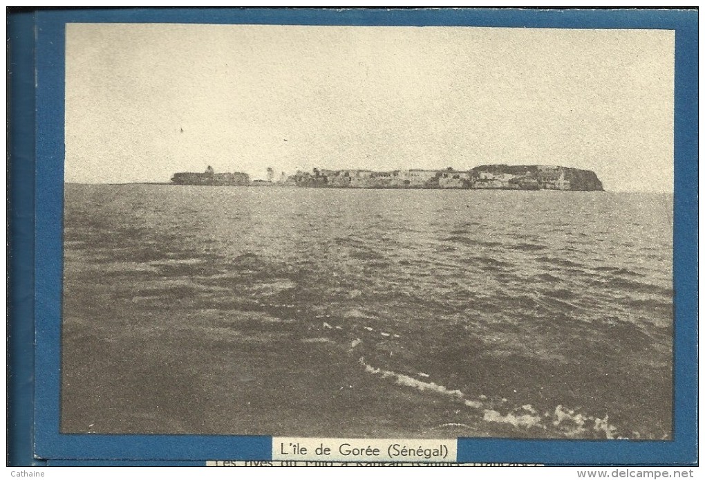 AFRIQUE . L AFRIQUE OCCIDENTALE FRANCAISE .DEPLIANT AVEC PHOTO DU SENEGAL . DE LA GUINEE FRANCAISE ET DE LA MAURITANIE - Non Classificati