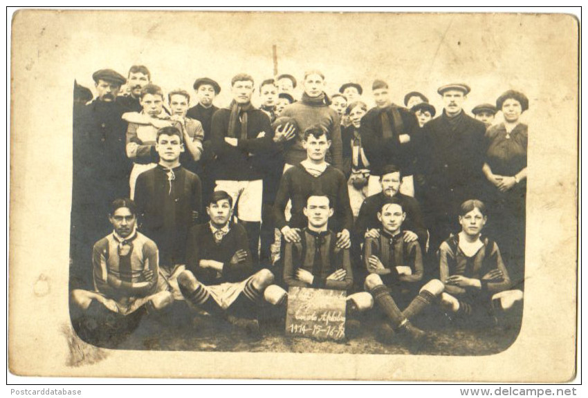 Bonheyden - Eerste Afdeling - Voetbal 1914-15-16-18 - & Photocard, Soccer - Bonheiden