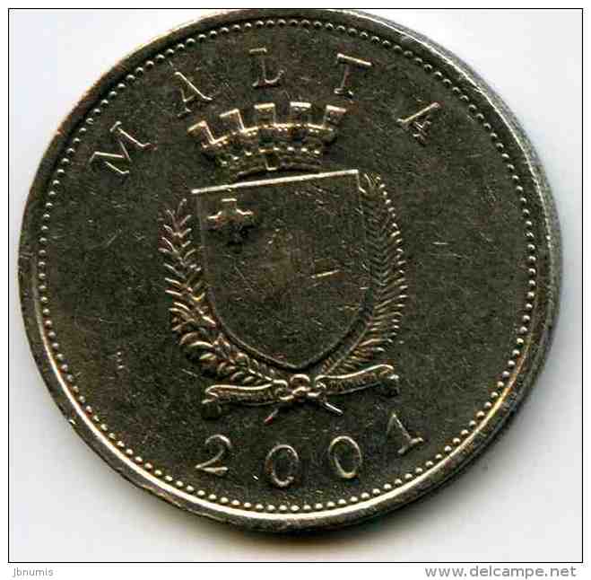 Malte Malta 25 Cents 2001 KM 97 - Malte