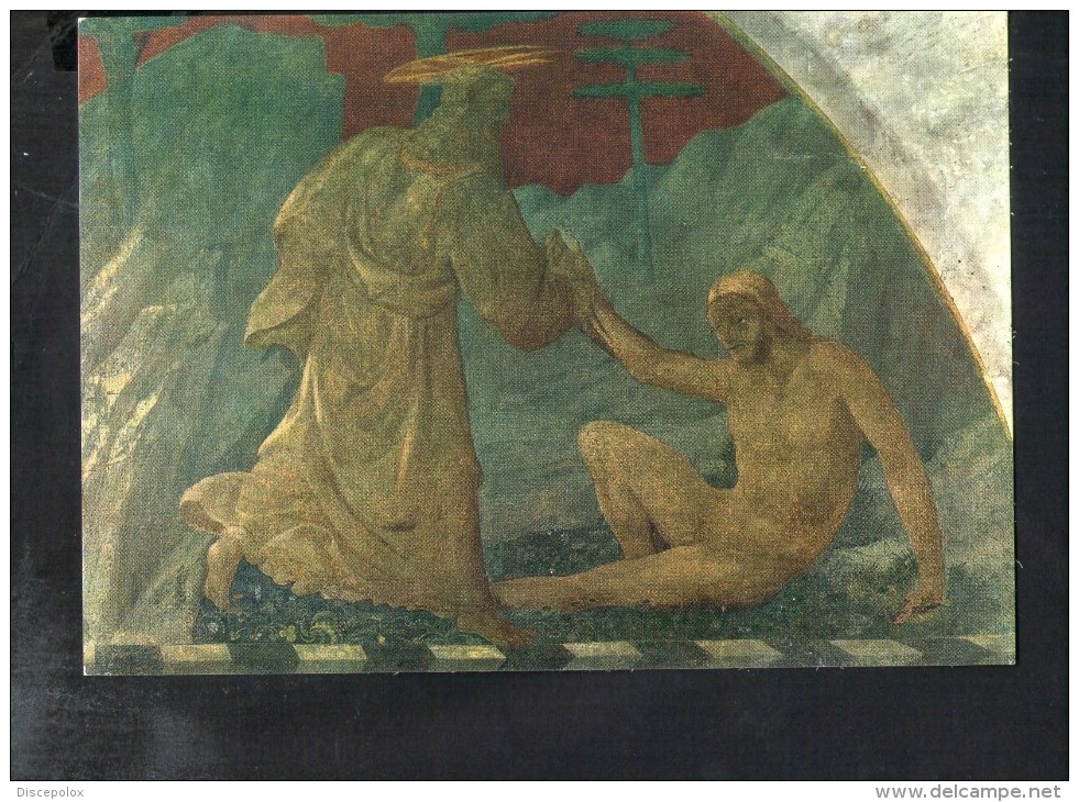 L1702 Firenze, Chiostro Di S. Maria Novella - Paolo Uccello: Creazione Di Adamo, Adam - Giusti/ Novalux - Quadri, Vetrate E Statue