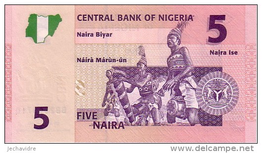 NIGERIA   5 Naira  Emission De 2006   Pick 32        ***** BILLET  NEUF ***** - Nigeria