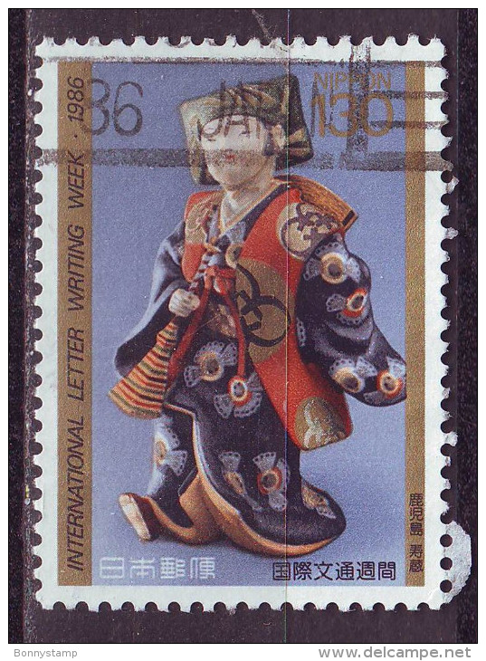 Japan, 1986 - 130y Ohmorimiyage Doll - Nr.1703 Usato° - Used Stamps