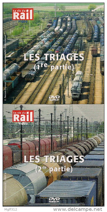 TRAINS : LES TRIAGES LOT De 2 DVD La Vie Du Rail - Documentaires