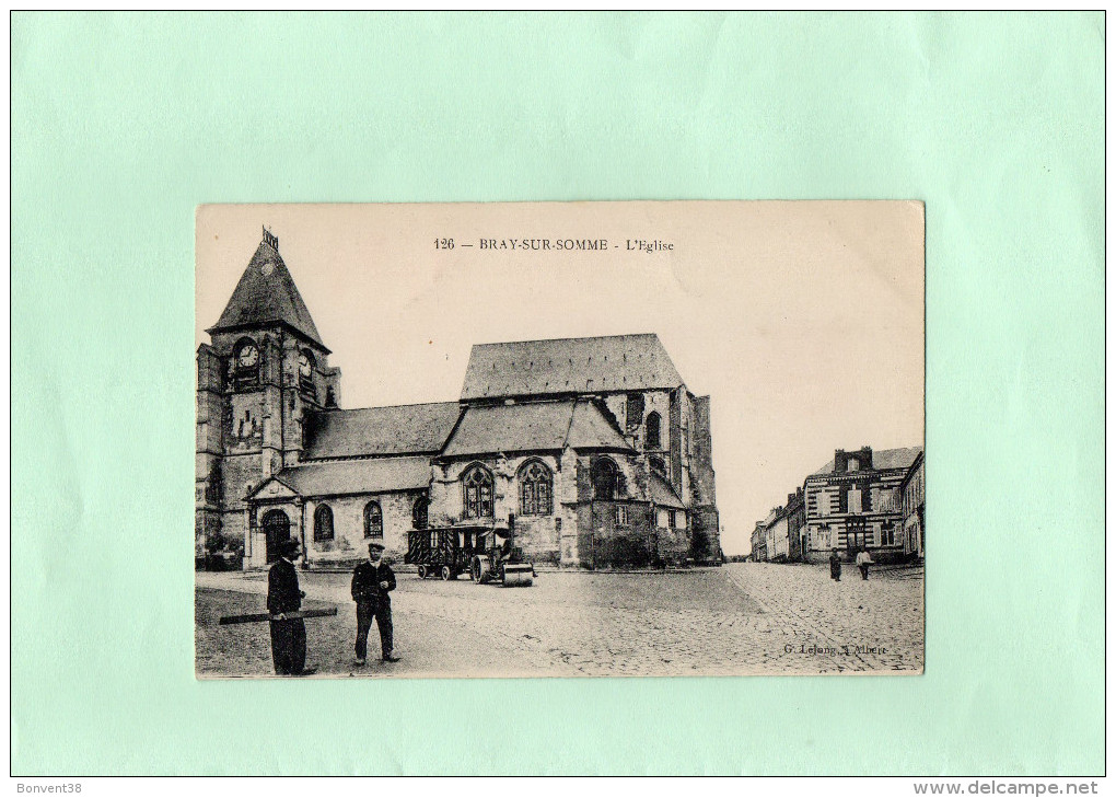 A0504 - BRAY Sur SOMME - D80 - L'EGLISE - Bray Sur Somme