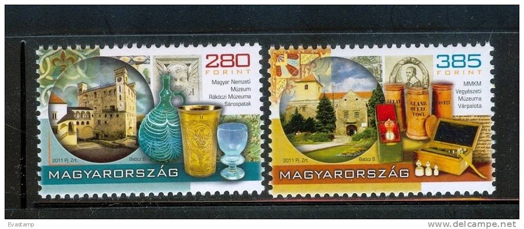 HUNGARY-2011. Treasures Of Hungarian Museums Cpl.Set MNH!! - Nuevos