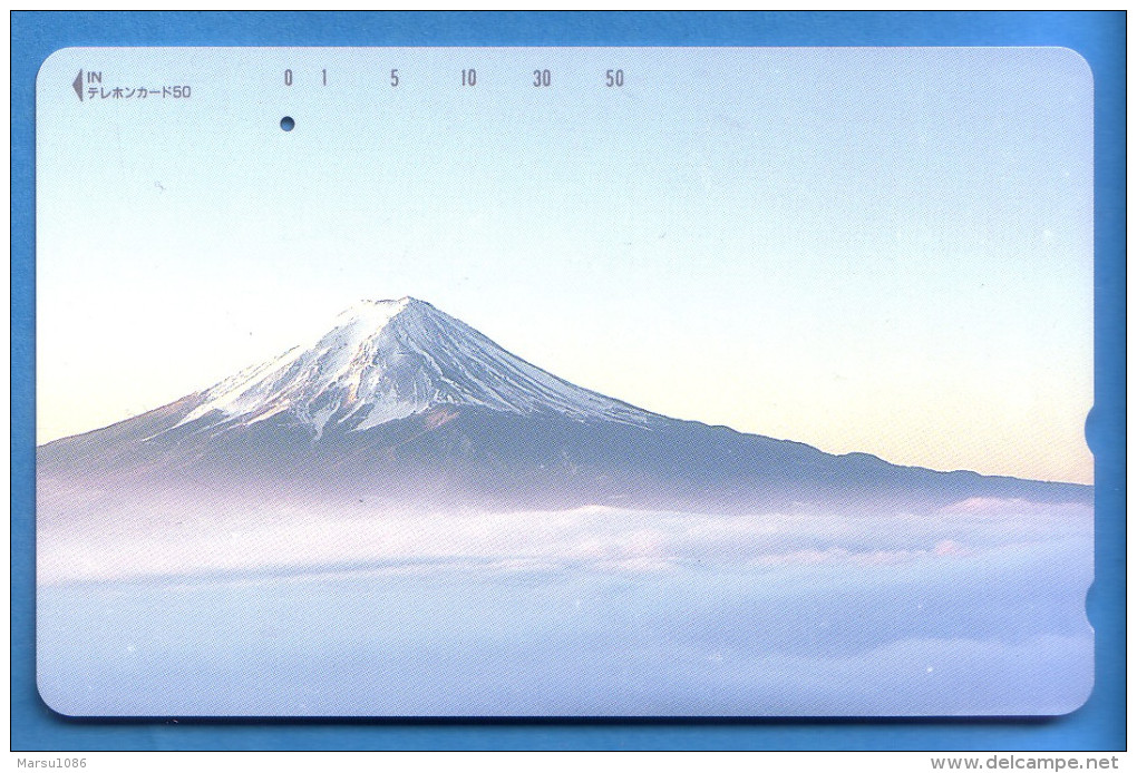 Japan Japon Télécarte Telefonkarte  Phonecard Nr. 110  - 226  Berg Vulkan - Volcans