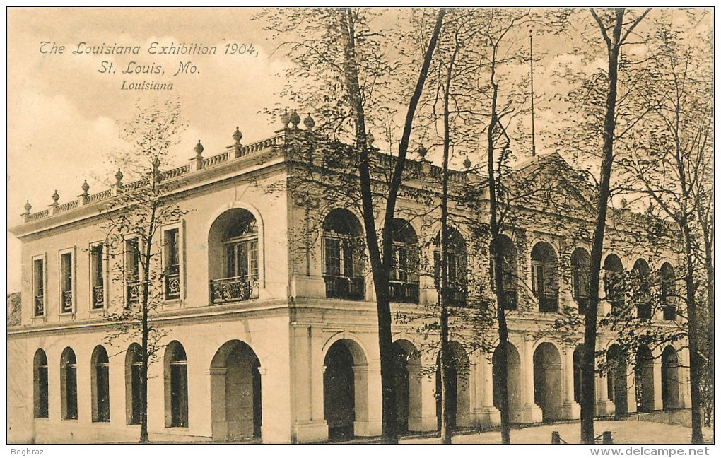 SAINT LOUIS   LOUISIANA EXIBITION 1904      LOUISIANA    ARCHITECTURE - St Louis – Missouri