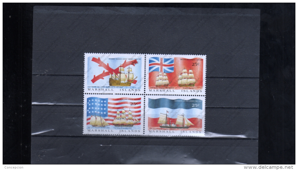 MARSHALL ISLANDS Nº 198 AL 201 - Marshallinseln