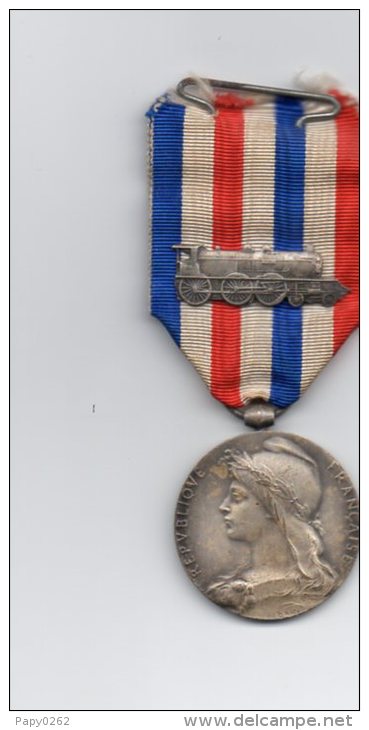 689G) 02 - MEDAILLE DES TRAVAUX PUBLIQUE - CHEMINS DE FER - 1936 - Frankreich