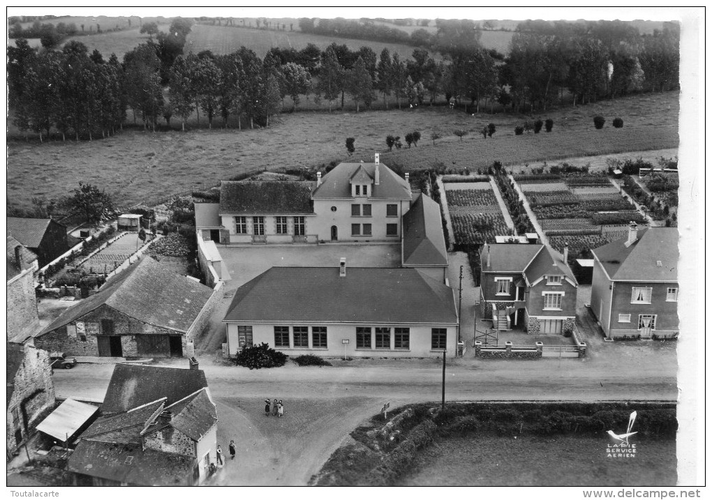 CPSM 53 MONTJEAN LE GROUPE SCOLAIRE    Grand Format 15 X 10,5 - Autres & Non Classés