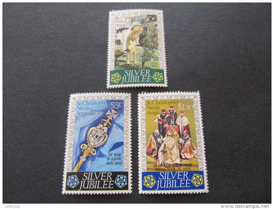 St. Christopher Nevis Anguilla - Mnh**  Sc 332/334, Mi 325/327, Yv 352/354 - St.Christopher-Nevis-Anguilla (...-1980)