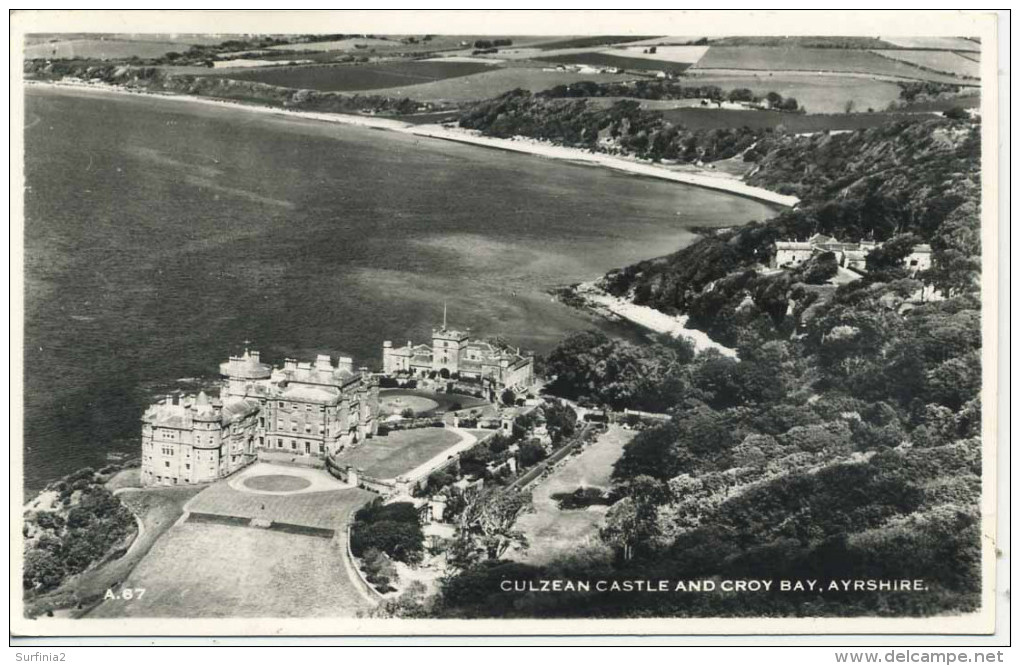 AYRSHIRE - CULZEAN CASTLE AND CROY BAY RP Ayr12 - Ayrshire