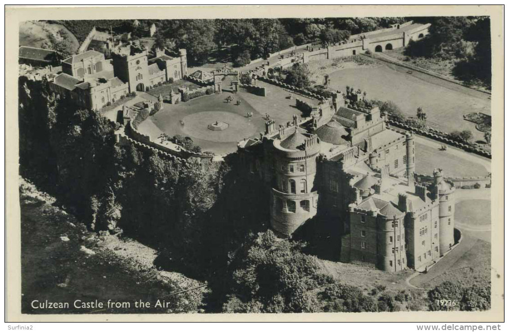 AYRSHIRE - CULZEAN CASTLE FROM THE AIR RP Ayr10 - Ayrshire