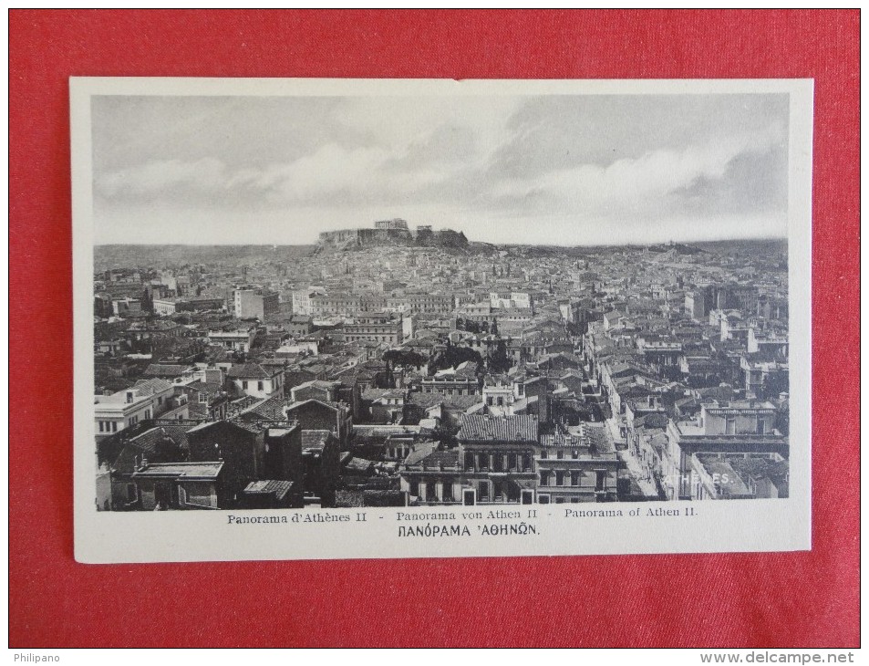 Greece  Athenes-   Panorama Of Athena 11 Not Mailed    F 1271 - Grèce