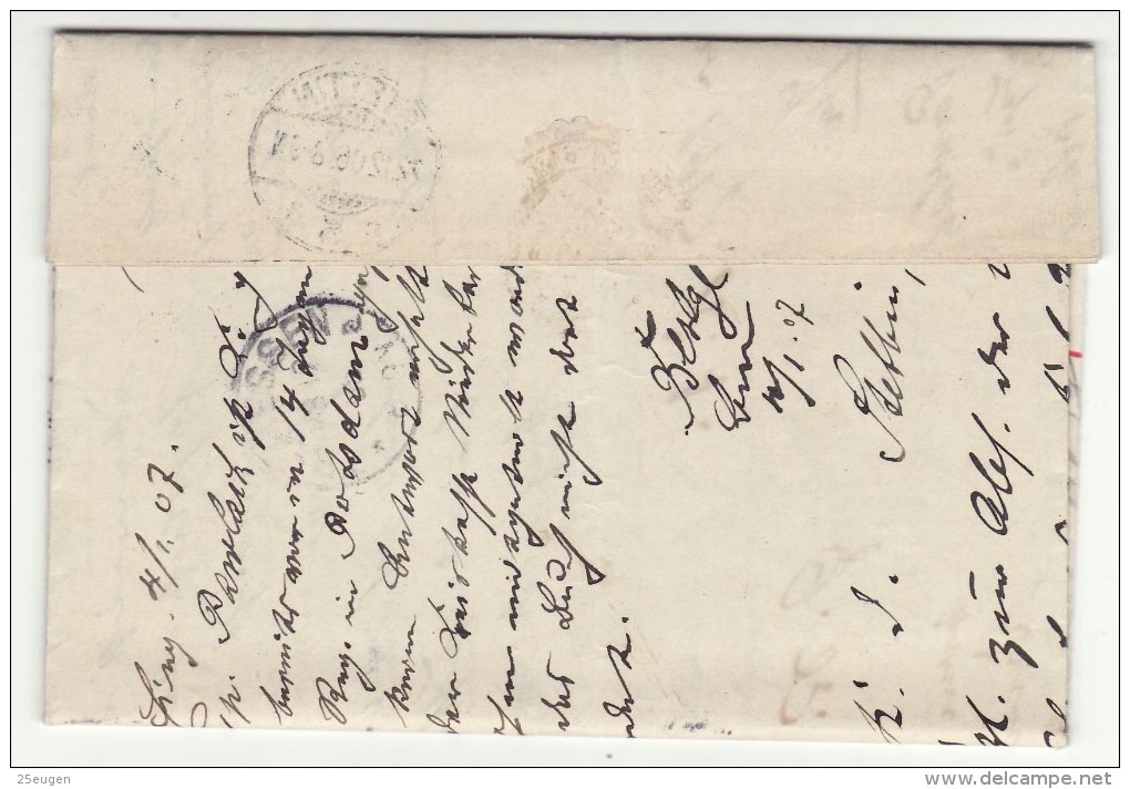 POLAND / GERMAN ANNEXATION 1906  LETTER  SENT FROM  SZCZECIN TO TRZEMESZNO - Lettres & Documents