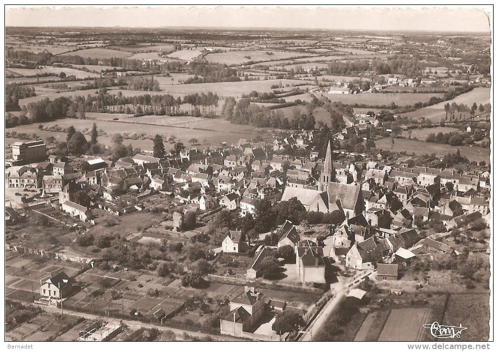 SAVIGNY SUR BRAYE  .. VUE PANORAMIQUE AERIENNE - Autres & Non Classés