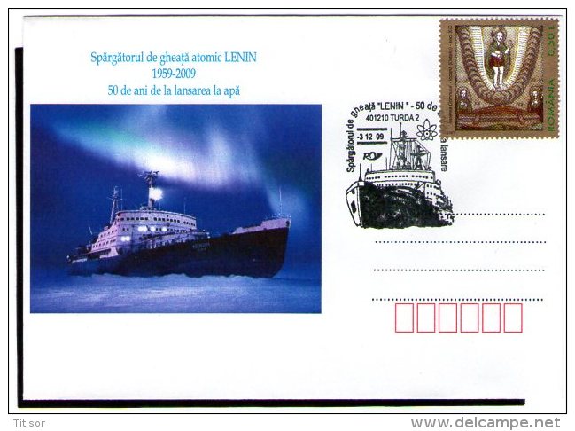 Firs Nuclear Icebreaker "Lenin" - 50 Years. Turda 2009. - Polar Ships & Icebreakers