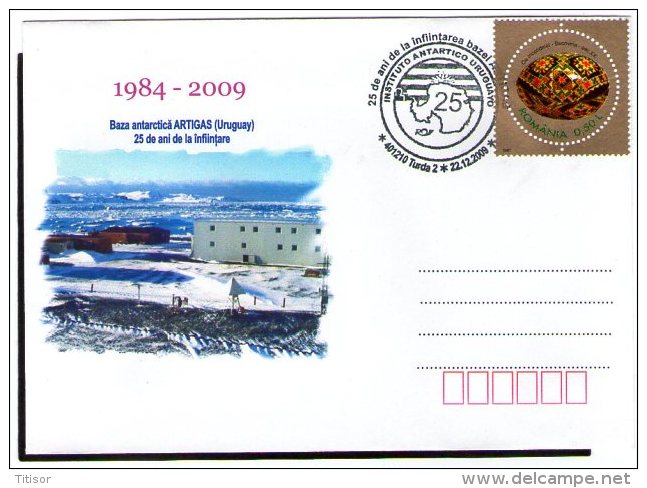 "Artigas" Antarctic Station (Uruguay) - 25 Years. Turda 2009. - Bases Antarctiques