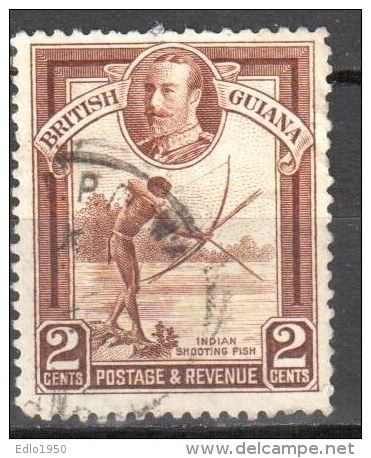 Guiana British 1934 Mi. 157  Used Gestempelt - British Guiana (...-1966)