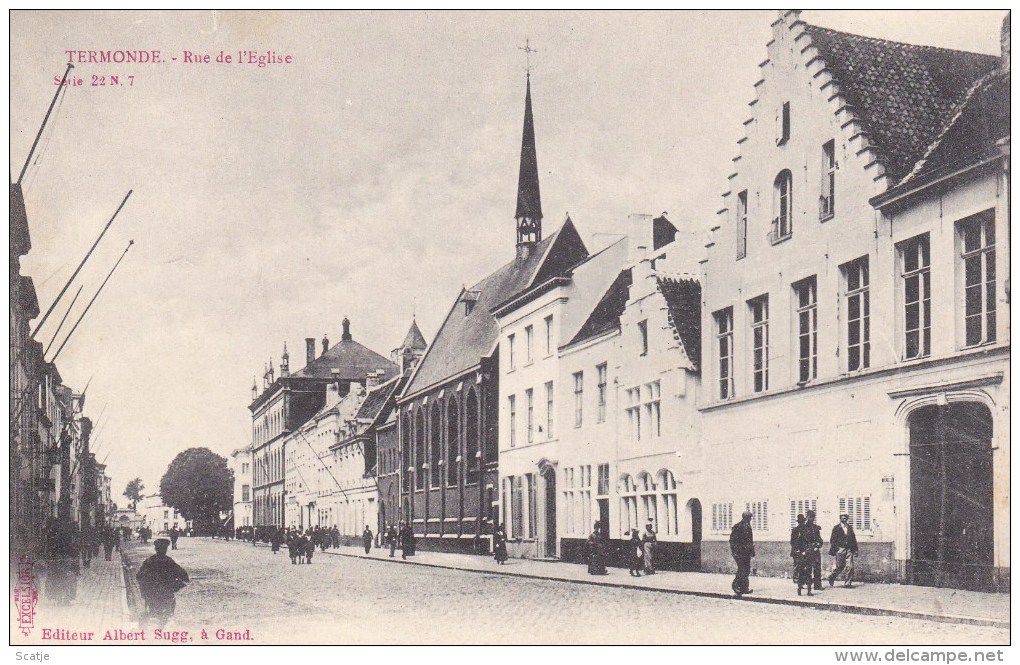 Termonde. - Rue De L´Eglise - Dendermonde