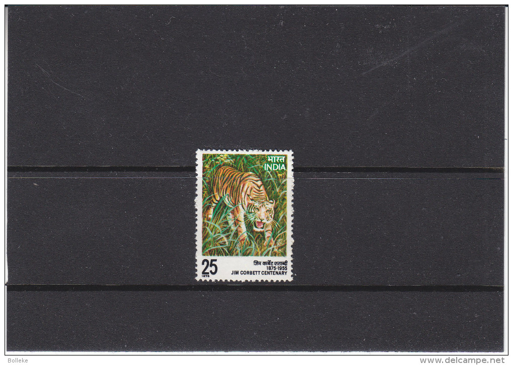 Félins - Tigres - Inde - Yvert 469 ** - MNH - Big Cats (cats Of Prey)