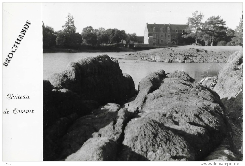 Brocéliande - Château De Comper - Carte Desbois-Mauron, Non Circulée - Paimpont