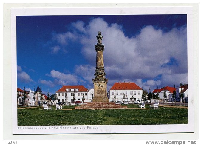 GERMANY - AK195363 Kriegerdenkmal Auf Dem Marktplatz Von Putbus - Rügen