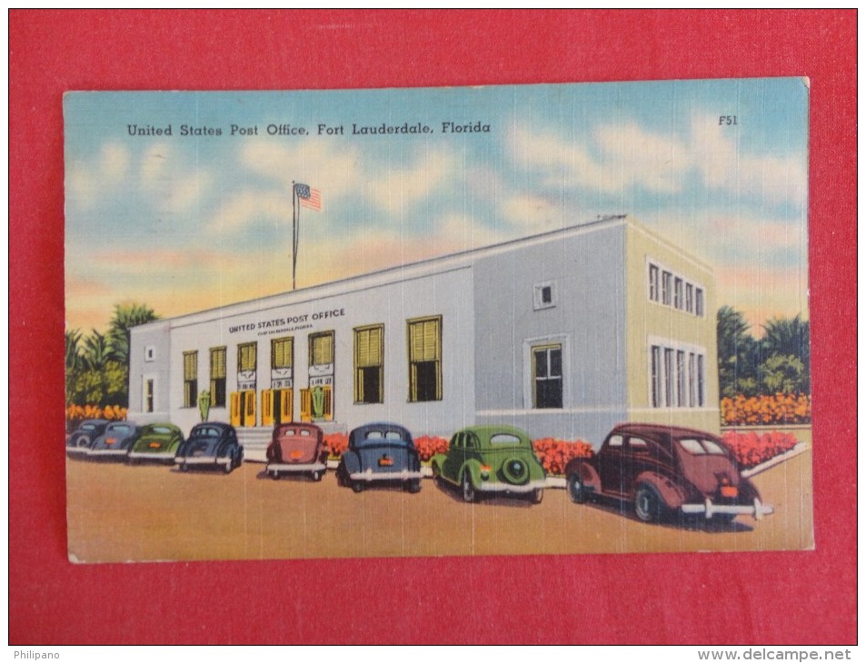 - Florida > Fort Lauderdale   Post Office 1947 Cancel   Ref 1272 - Fort Lauderdale