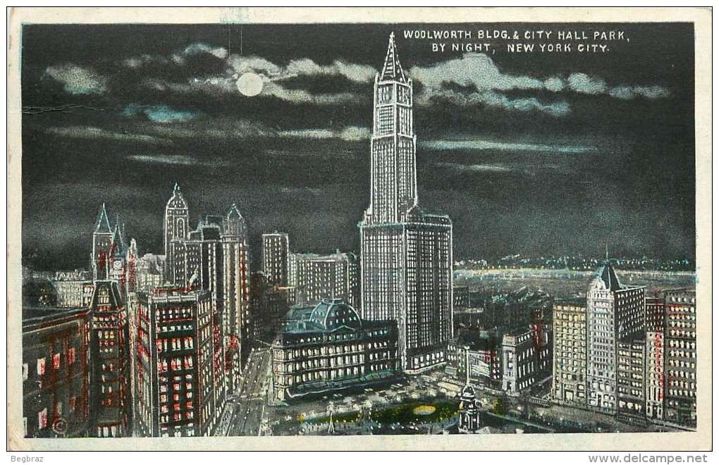 NEW YORK      WOOLWORTH  BUILDING - Autres Monuments, édifices