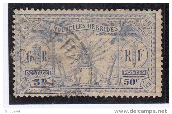 Nouvelles Hebrides New Hybrid N° 86 - Used Stamps