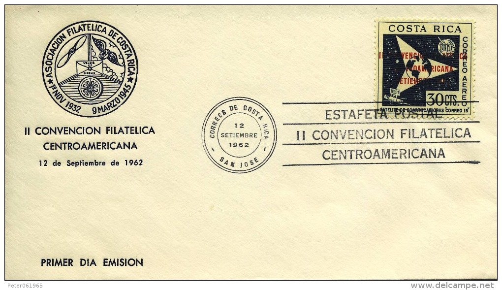 FDC Costa Rica - 1962 - Costa Rica