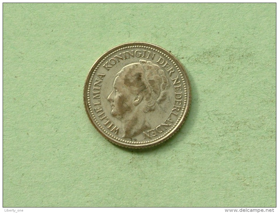 1936 ( Zilver ) 10 CENT / KM 163 ( Uncleaned Coin / For Grade, Please See Photo ) !! - 10 Cent