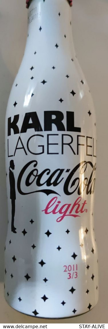 LOT OF 12 BOTTLES :  KARL LAGERFELD COCA-COLA LIGHT ( LIMITED EDITIONS )