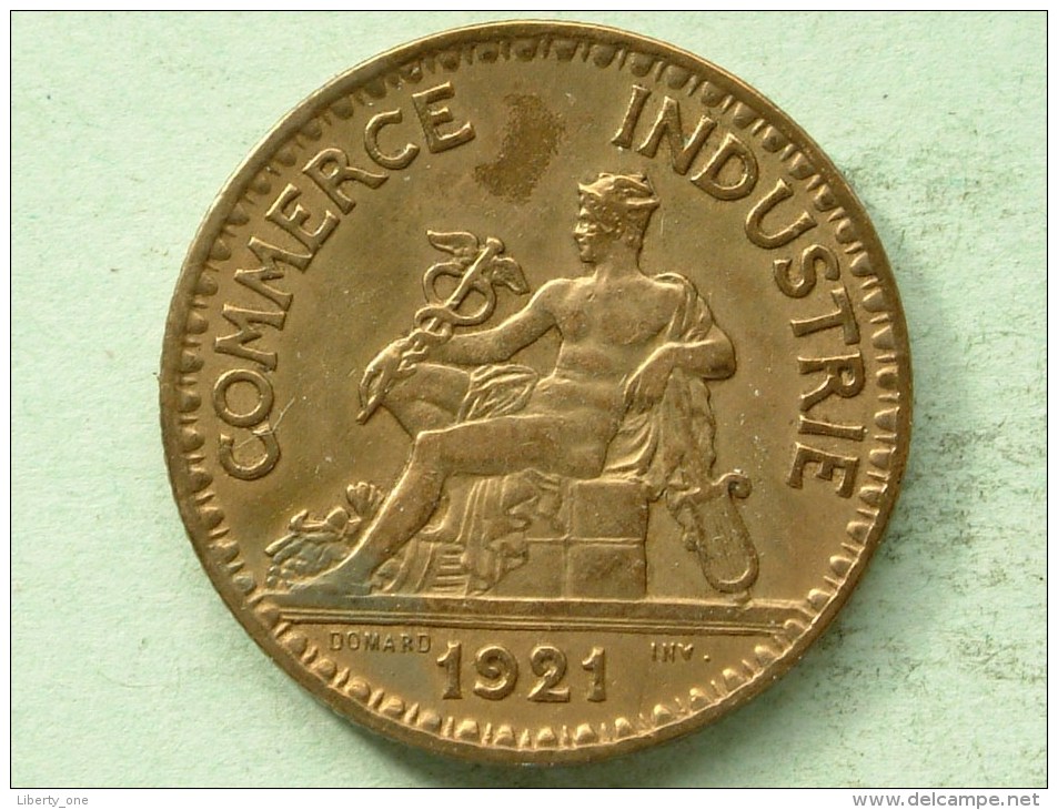 1921 - 2 Francs Chambres De Commerce / KM 877 ( Uncleaned Coin / For Grade, Please See Photo ) !! - Autres & Non Classés