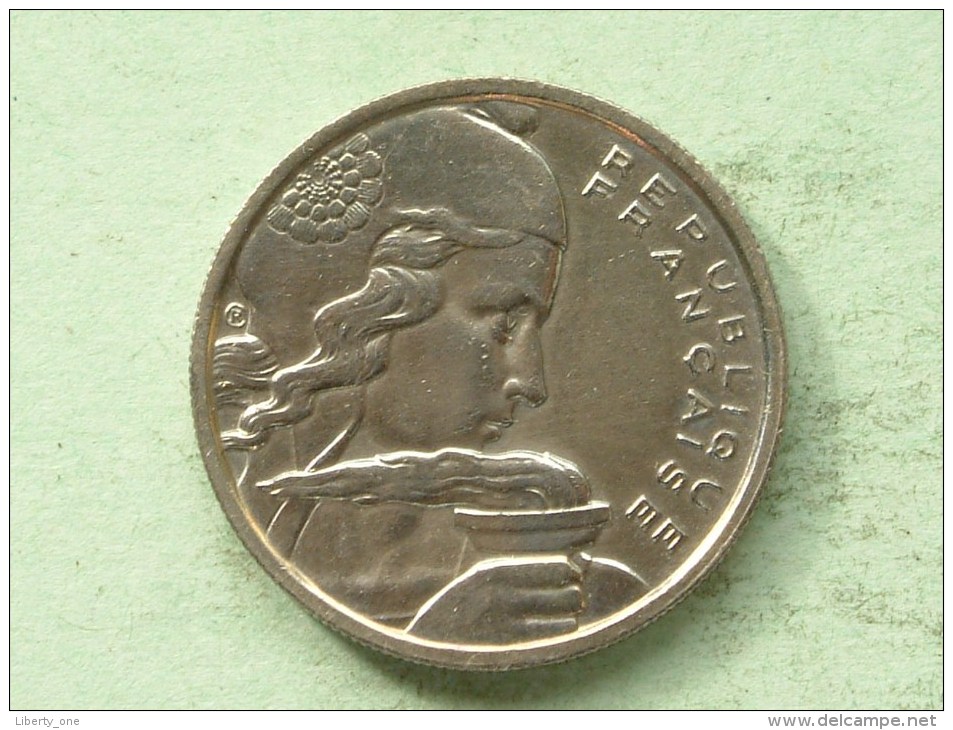 1955 - 100 Francs / KM 919.1 ( Uncleaned Coin / For Grade, Please See Photo ) !! - Autres & Non Classés