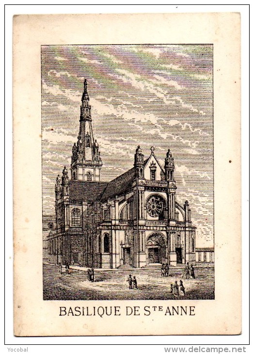 CHROMO, Basilique De St Anne, Grand Hôtel De France - Sonstige & Ohne Zuordnung